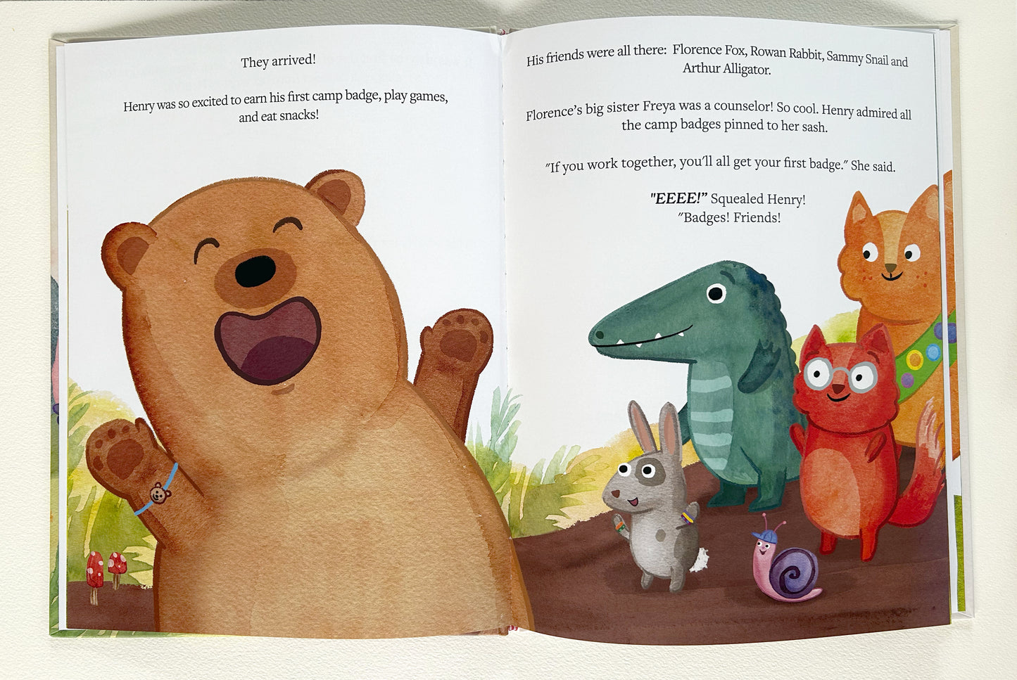 Henry Bear's Gentle Hands Book and Kit